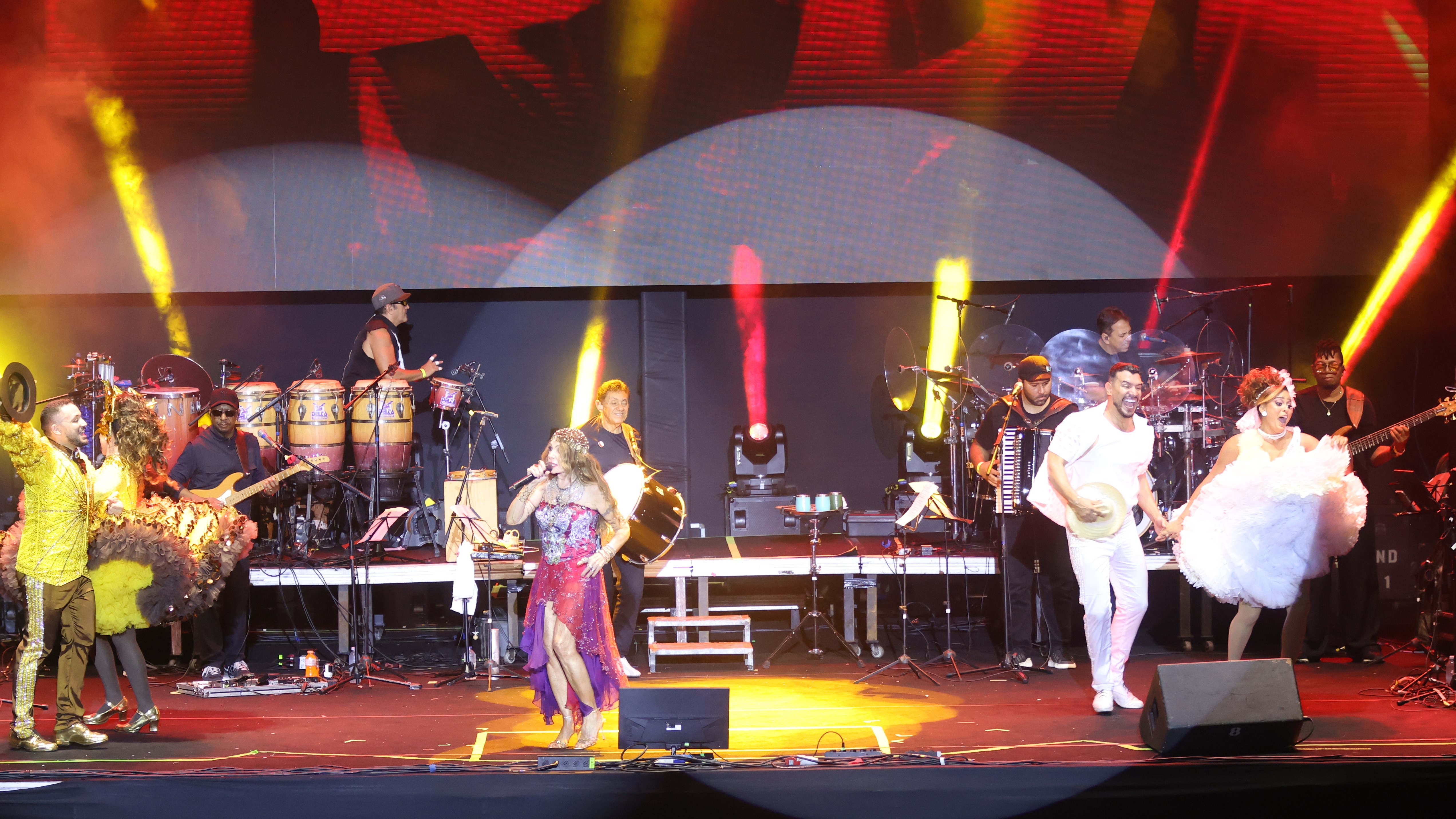 palco do show de Elba Ramalho
